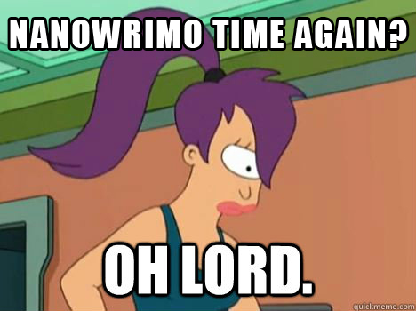 My hastily-Photoshopped Leela says it all.  And now I'll write a thousand-word post! 