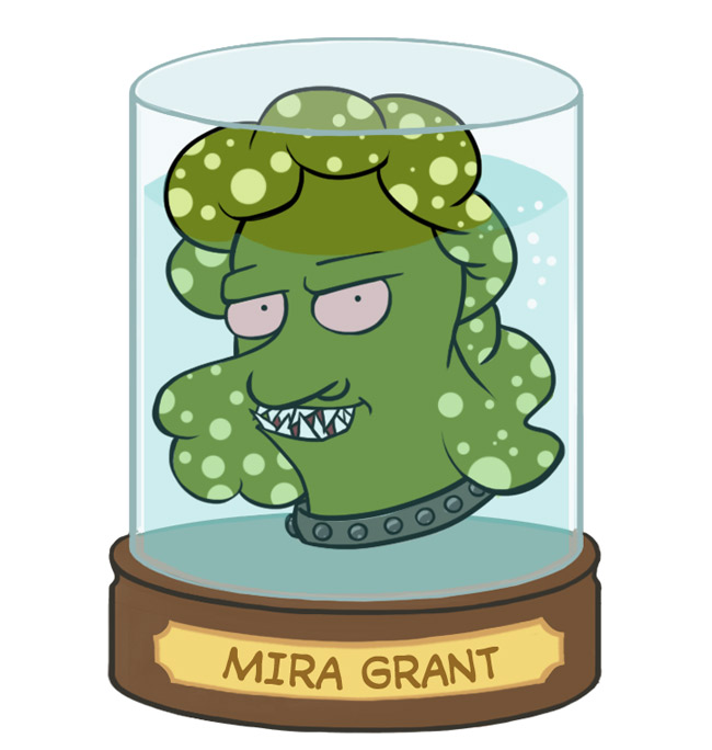 I love (seriously love) how the nose-fin turns into her hair. BRUSH AND SNEEZE AT OWN RISK.