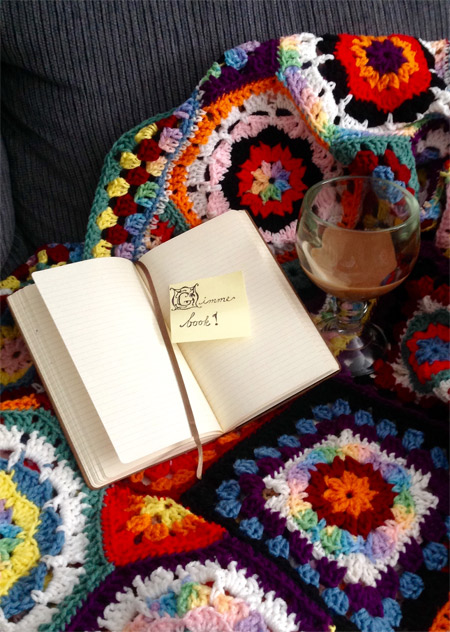 A hand-knitted afghan? YOU ARE TOO FANCY FOR THE LIKES OF US!